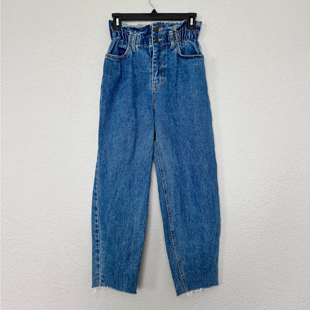 Oak + Fort Paperbag Waist Jean